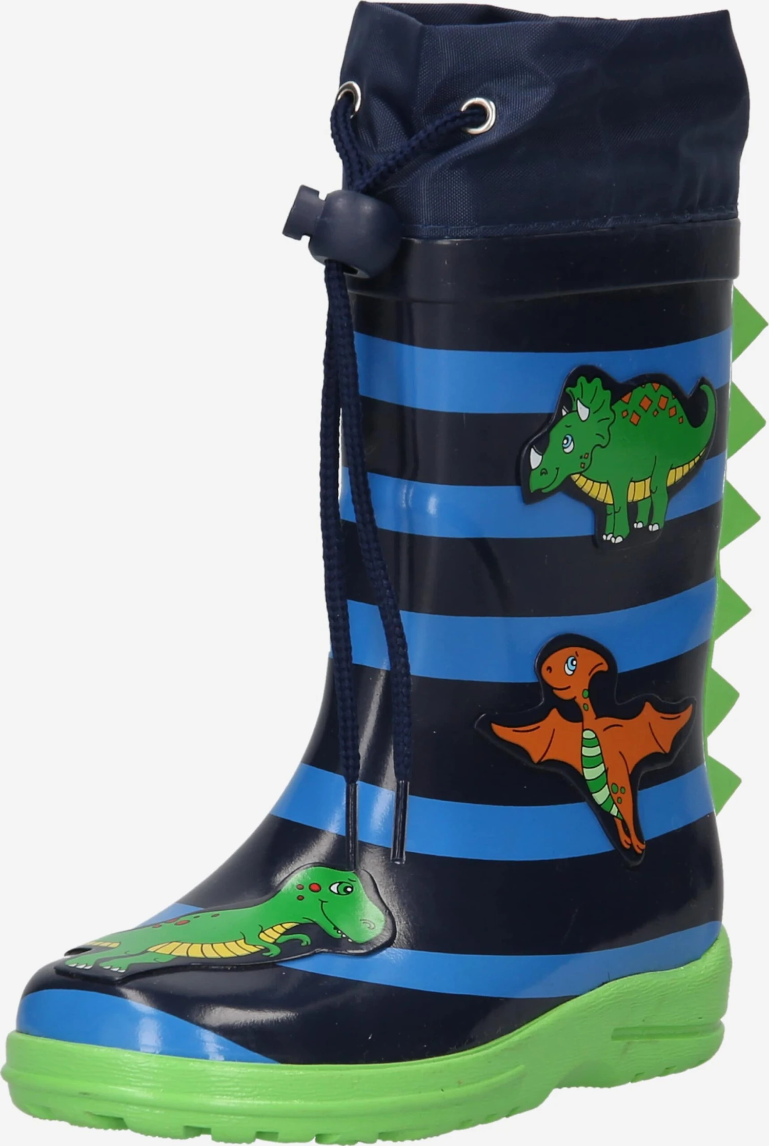 Beck Rubberlaarzen Regenlaarzen Dinoworld Kinderen Navy / Lichtblauw 3 Beck Rubberlaarzen Regenlaarzen Dinoworld Kinderen Navy / Lichtblauw