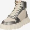 Apple Of Eden Hoge Sneakers Sneakers Hoog LOVE Dames Stone Grey