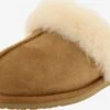 Bullboxer Pantoffels Huisschoenen 258000F1L Dames Crème / Donkerbeige -Hummel Winkel 13775a370ec7b210634dcf4a5350c5de