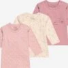 Hust & Claire Longsleeves Shirt Amar Kinderen Beige / Rosa / Oudroze