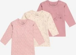Hust & Claire Longsleeves Shirt Amar Kinderen Beige / Rosa / Oudroze