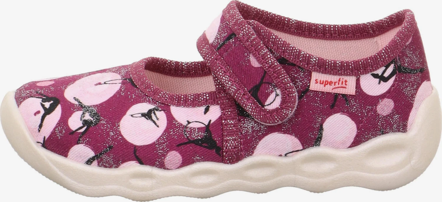 Superfit Pantoffels Huisschoenen BUBBLE Kinderen Wijnrood 4 Superfit Pantoffels Huisschoenen BUBBLE Kinderen Wijnrood - Afbeelding 2