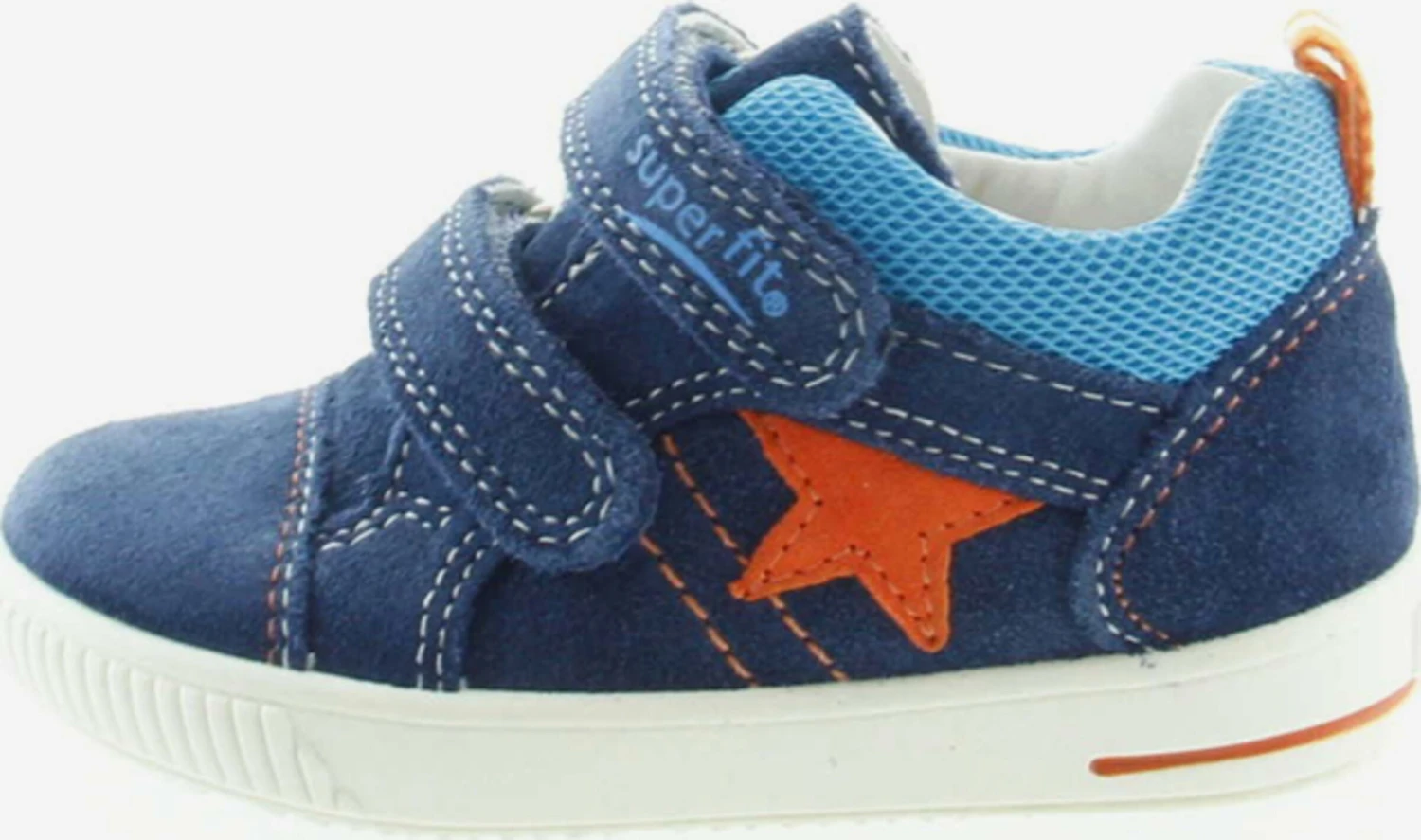 Superfit Stapschoentjes Wandelschoen Kinderen Kobaltblauw / Lichtblauw 4 Superfit Stapschoentjes Wandelschoen Kinderen Kobaltblauw / Lichtblauw - Afbeelding 2