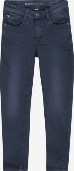 Garcia Jeans Slimfit Jeans Xevi Kinderen Donkerblauw