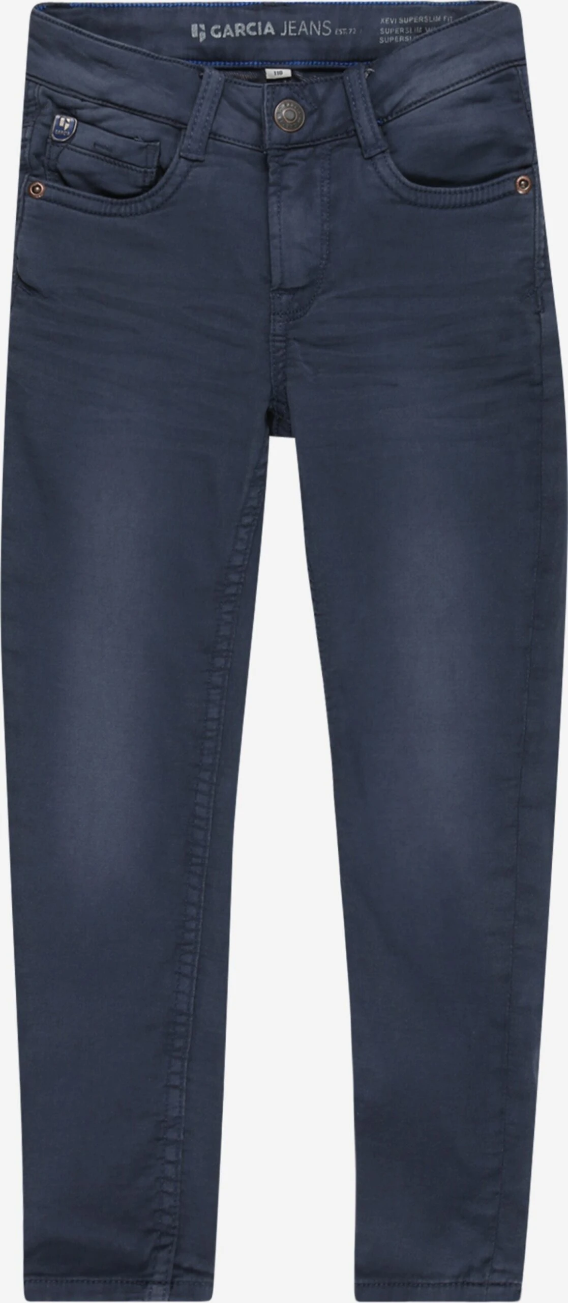 Garcia Jeans Slimfit Jeans Xevi Kinderen Donkerblauw 3 Garcia Jeans Slimfit Jeans Xevi Kinderen Donkerblauw
