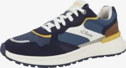 S.Oliver Running Sneakers Sneakers Laag Heren Blauw / Navy