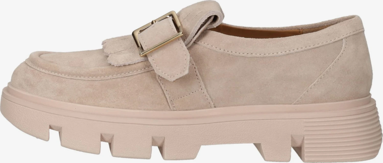 Geox Loafers Instappers Dames Nude 4 Geox Loafers Instappers Dames Nude - Afbeelding 2