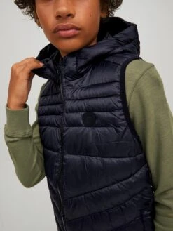 Jack & Jones Junior Vesten Bodywarmer Hero Kinderen Zwart -Hummel Winkel 179e936e2a27573a994d5d501e1efedd