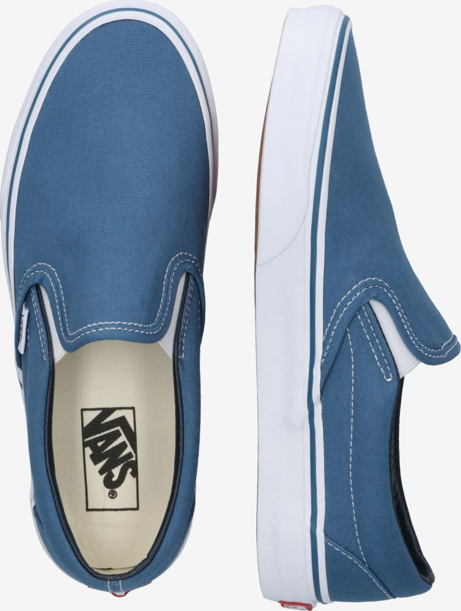 Vans Slip-on Sneakers Slip-ons Classic Slip-On Dames Navy 4 Vans Slip-on Sneakers Slip-ons Classic Slip-On Dames Navy - Afbeelding 2