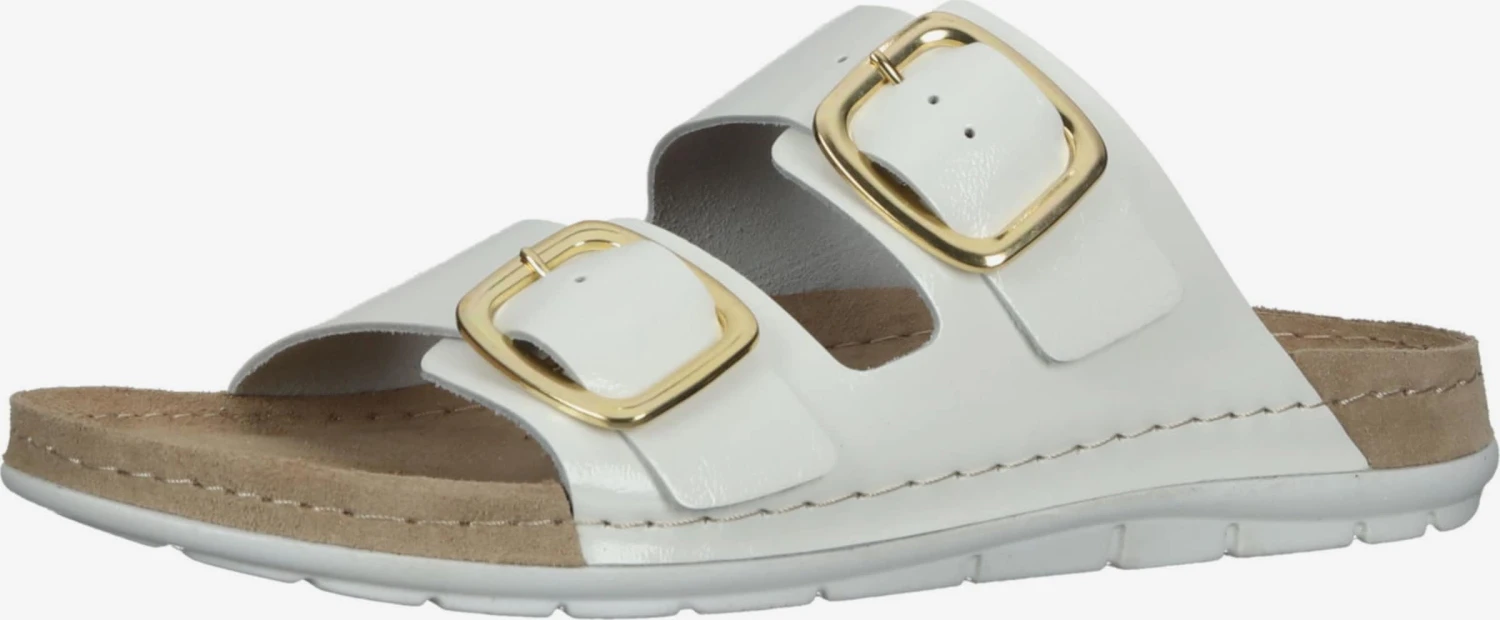 Rohde Pantoffels Huisschoenen Dames Wit 3 Rohde Pantoffels Huisschoenen Dames Wit