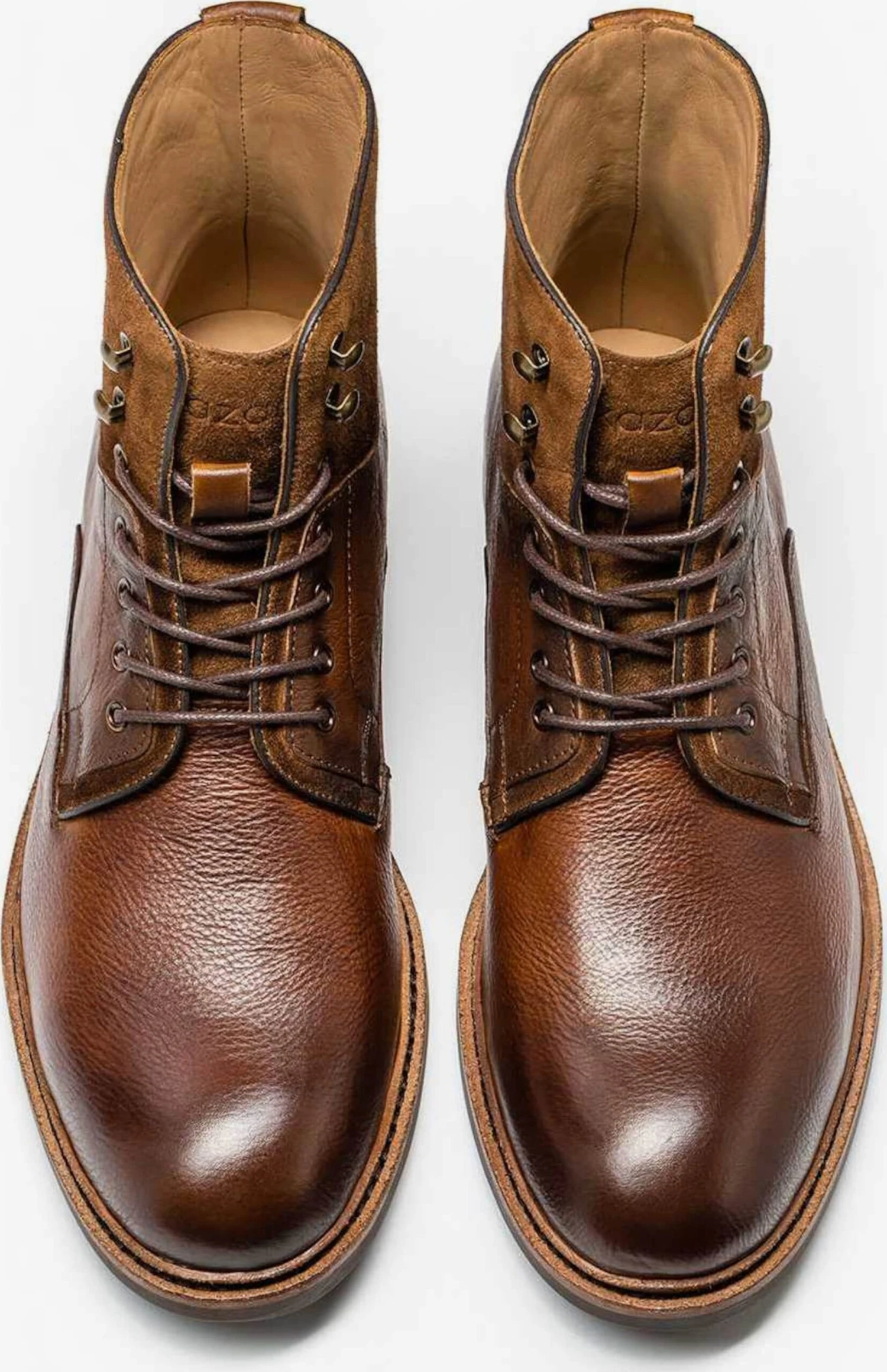 Kazar Boots & Laarzen Veterboots Heren Kastanjebruin / Oker 7 Kazar Boots & Laarzen Veterboots Heren Kastanjebruin / Oker - Afbeelding 5