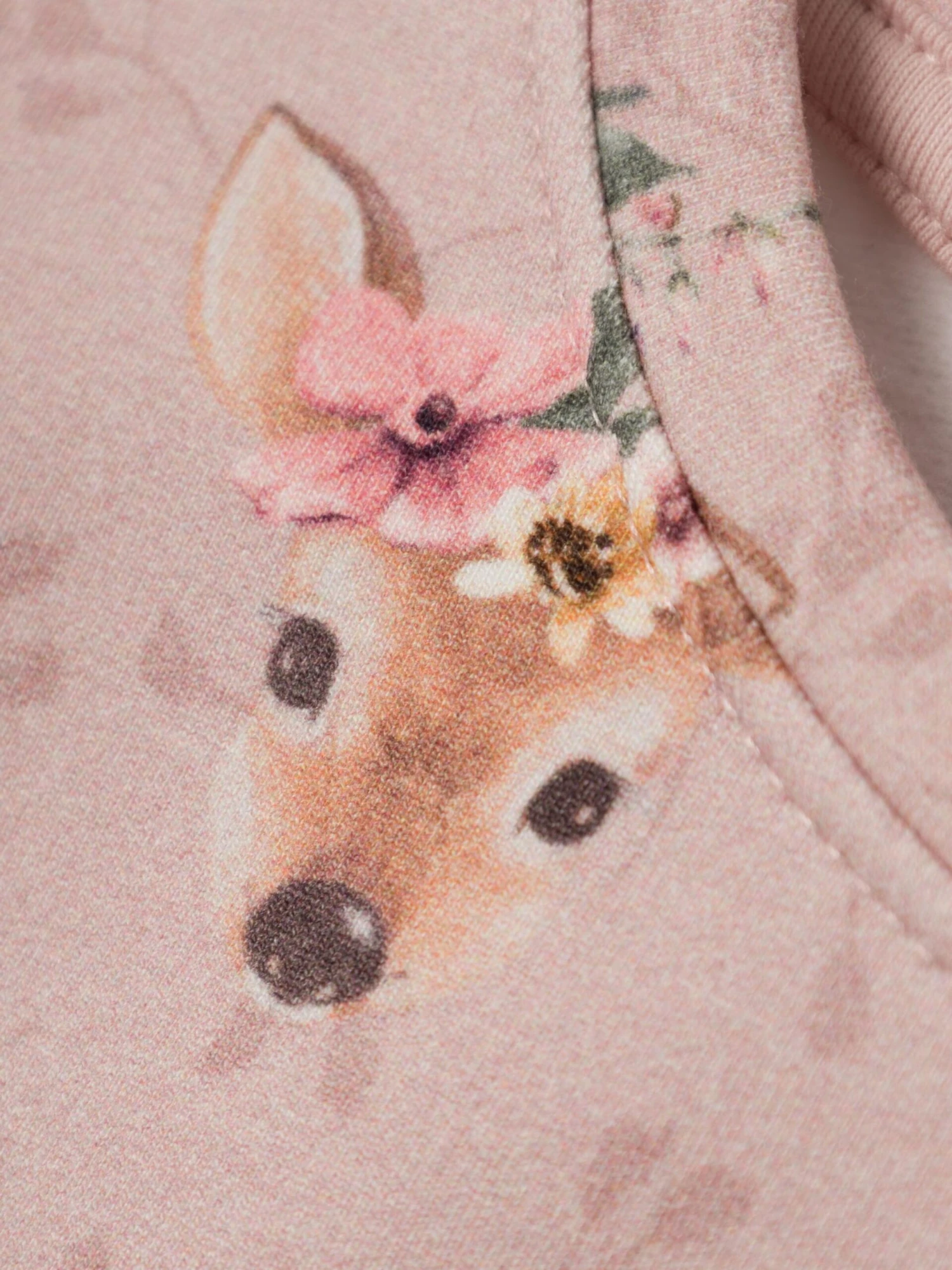 NAME IT Sweatwear Sweatshirt Obambi Kinderen Lichtroze 5 NAME IT Sweatwear Sweatshirt Obambi Kinderen Lichtroze - Afbeelding 3