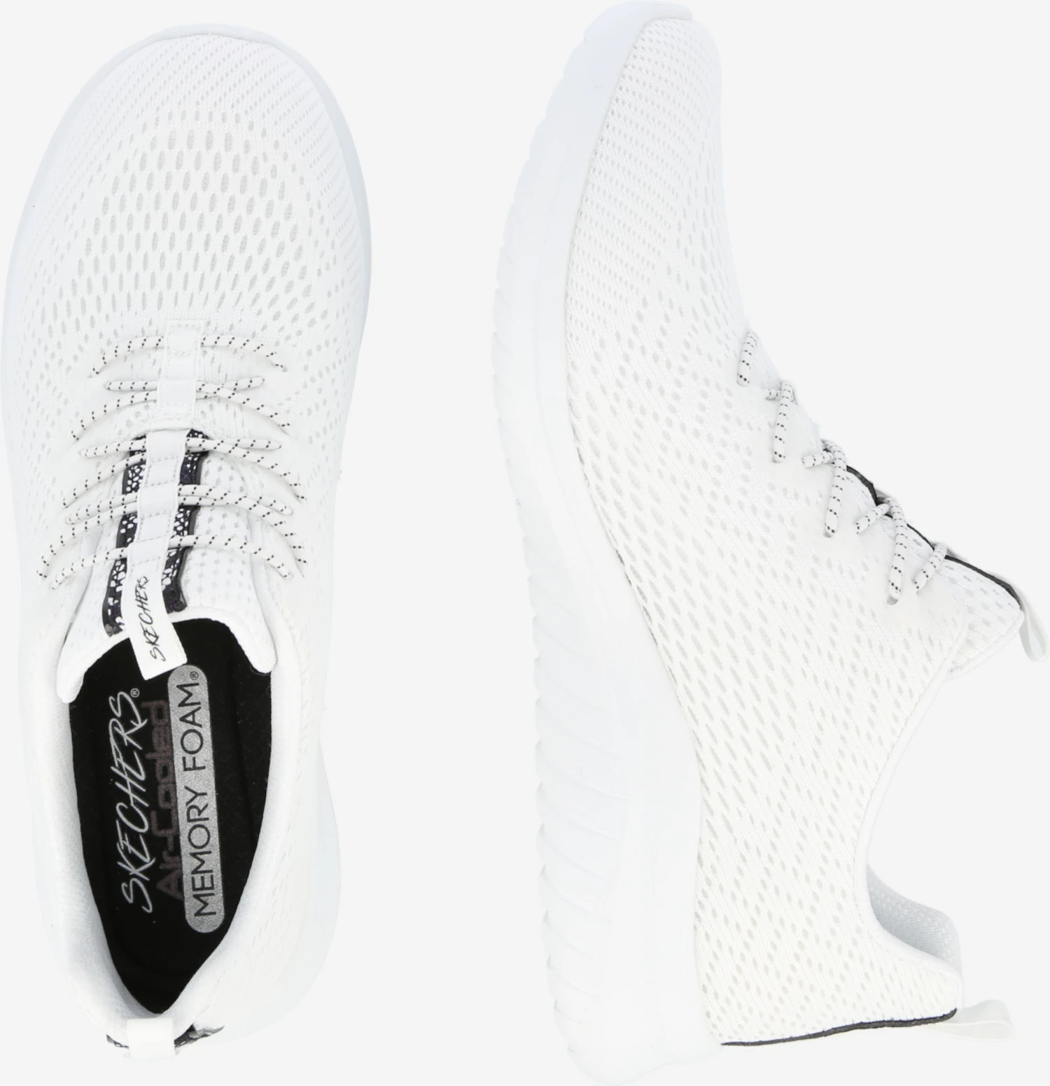 Skechers Slip-on Sneakers Slip-on Dames Wit 4 Skechers Slip-on Sneakers Slip-on Dames Wit - Afbeelding 2