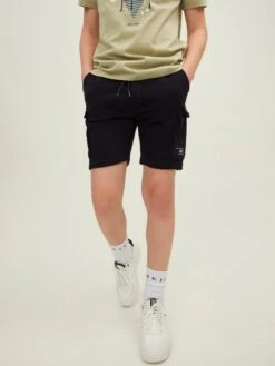 Jack & Jones Junior Shorts Regular Broek Kinderen Zwart -Hummel Winkel 1b458cb1d6f84f00497d86a27859eebd