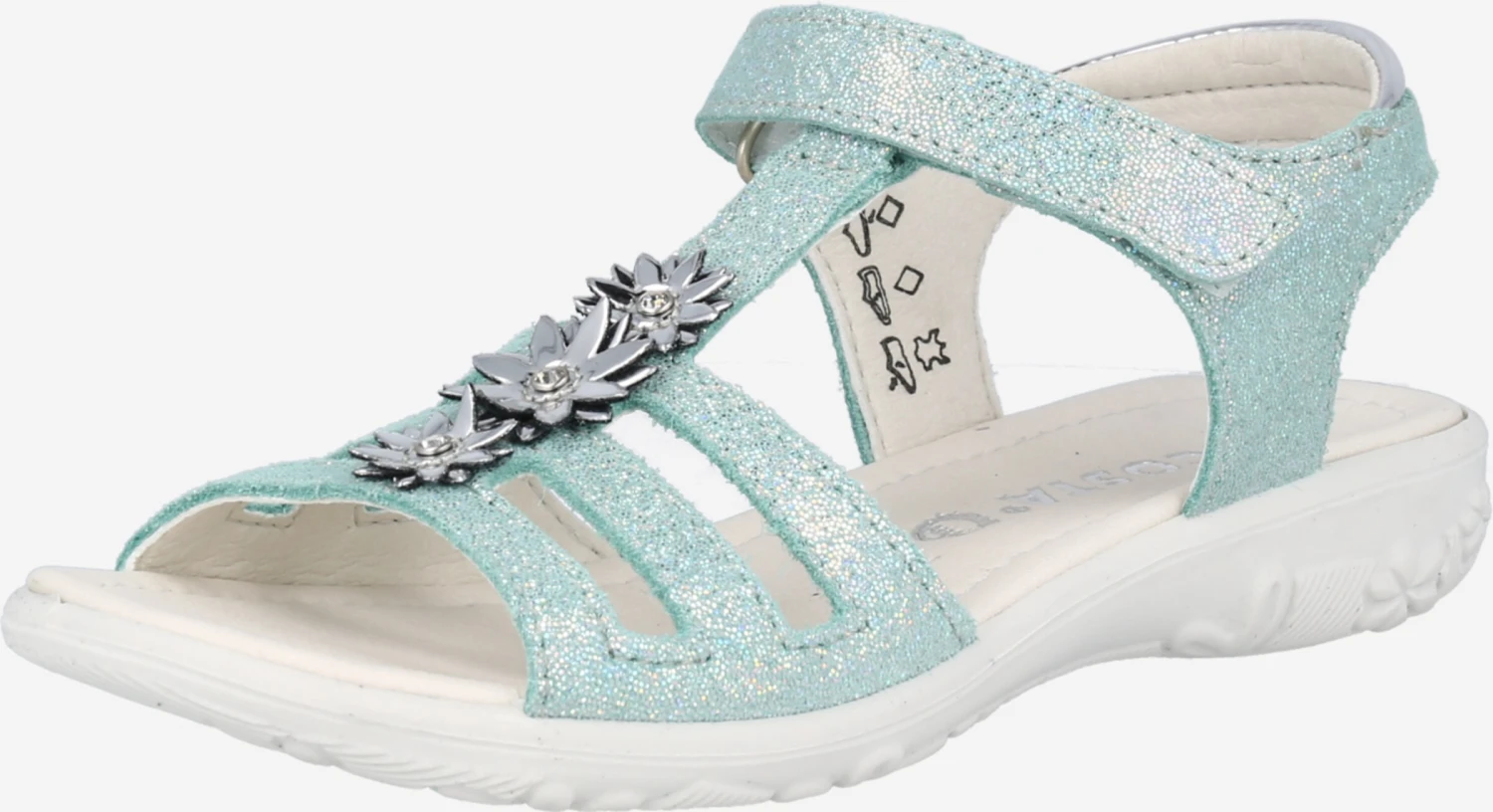 Ricosta Schoenen Sandalen CLEO Kinderen Mintgroen 3 Ricosta Schoenen Sandalen CLEO Kinderen Mintgroen