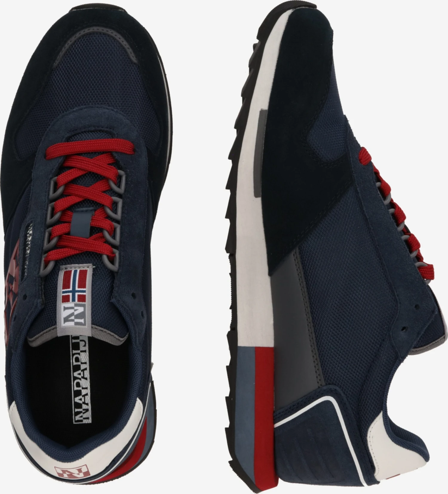 Napapijri Running Sneakers Sneakers Laag Heren Marine 4 Napapijri Running Sneakers Sneakers Laag Heren Marine - Afbeelding 2