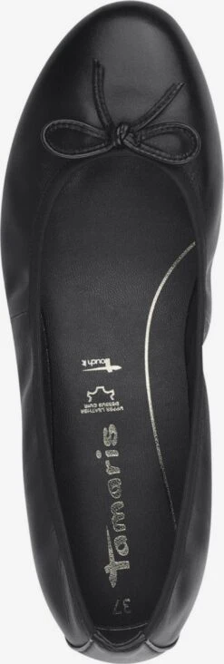 Tamaris Klassieke Ballerinas Ballerina Alena Dames Zwart -Hummel Winkel 1da3da75be9a0a0bc70896b6c246b1c9