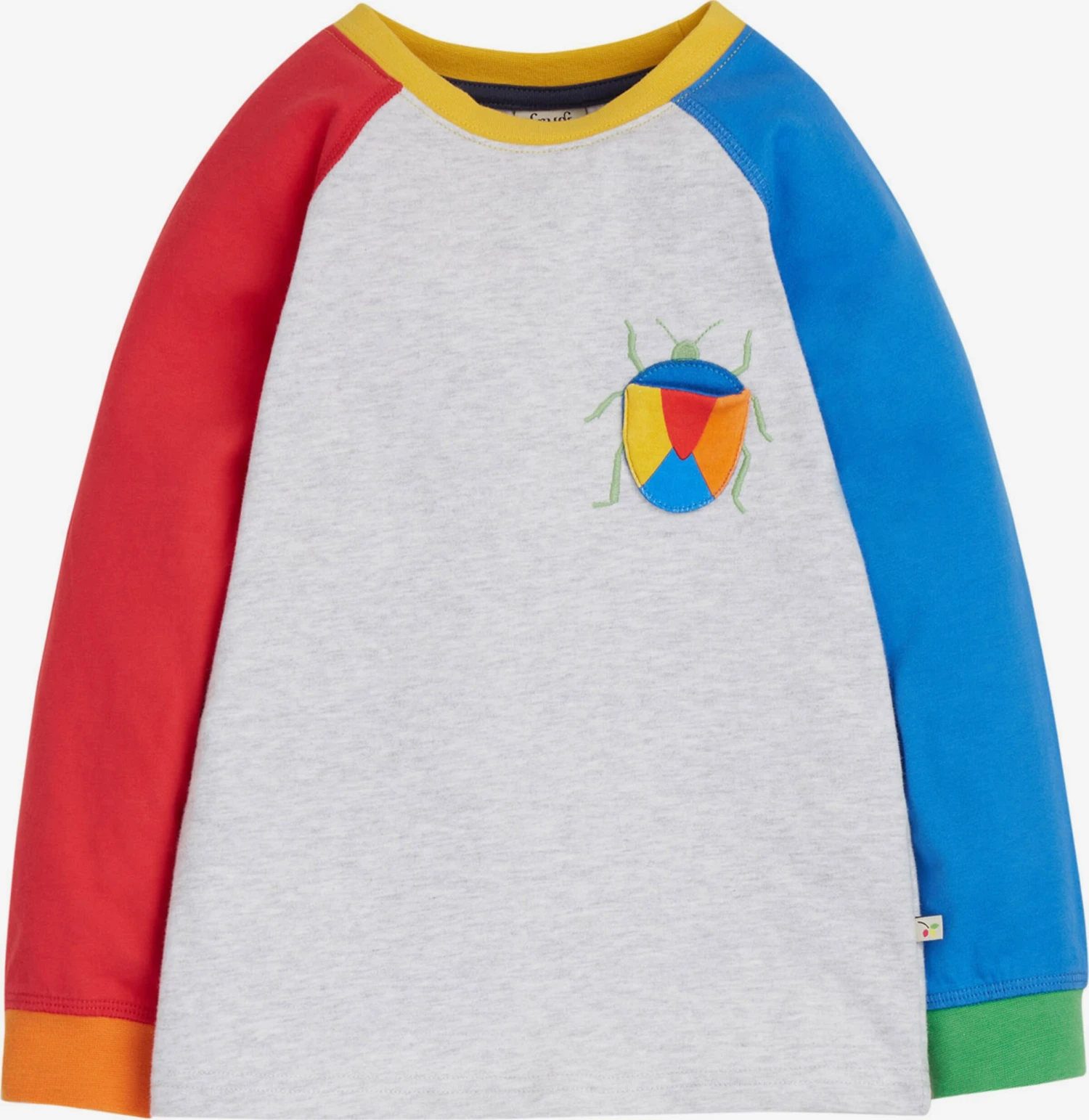 Frugi Longsleeves Shirt Noah Kinderen Grijs Gemêleerd 3 Frugi Longsleeves Shirt Noah Kinderen Grijs Gemêleerd