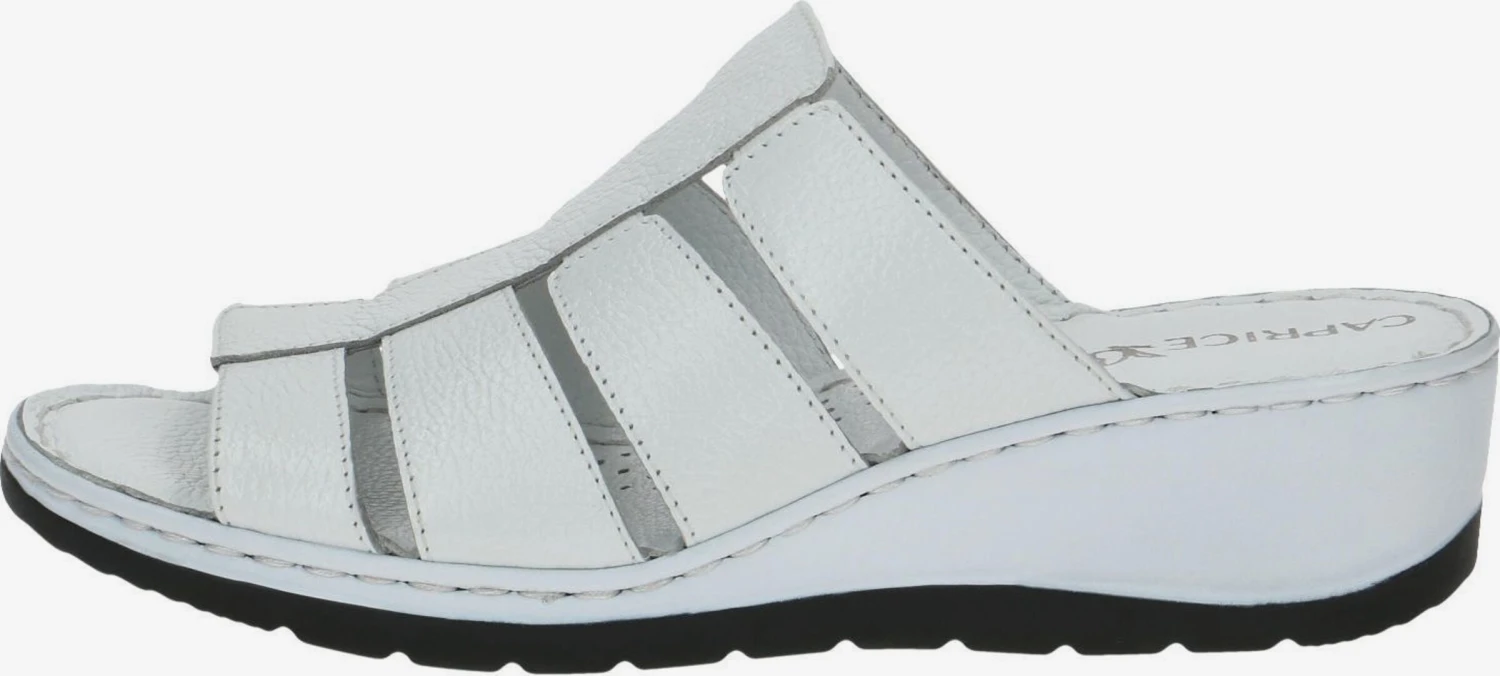 Caprice Sandalen Met Hak Muiltjes Dames Wit 6 Caprice Sandalen Met Hak Muiltjes Dames Wit - Afbeelding 4