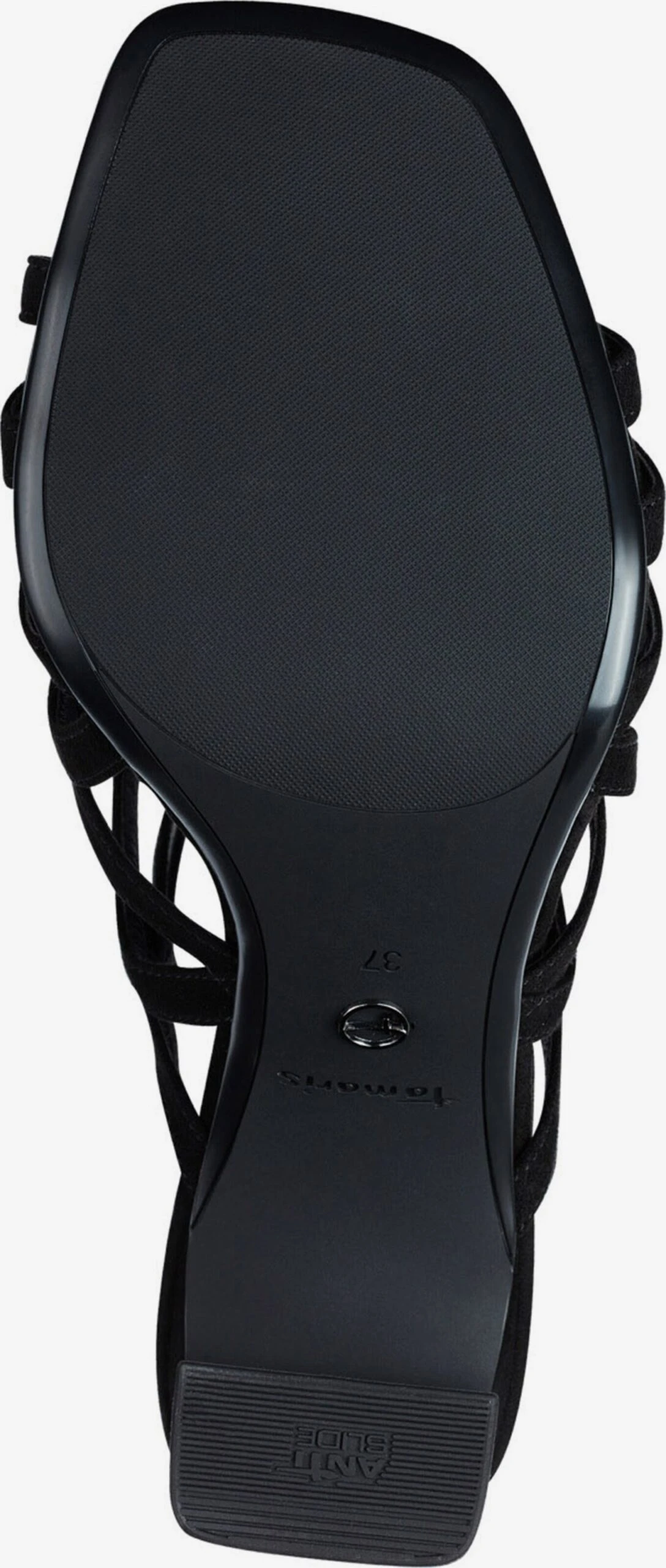 Tamaris Sandalen Met Hak Sandaal Dames Zwart 7 Tamaris Sandalen Met Hak Sandaal Dames Zwart - Afbeelding 5