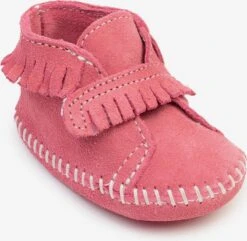 Minnetonka Schoenen Laarzen Front Strap Kinderen Pink -Hummel Winkel 1e92537a5e0ec577fe4e7caffb9df8c1