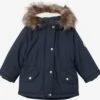 NAME IT Winterjassen Winterjas Kinderen Blauw