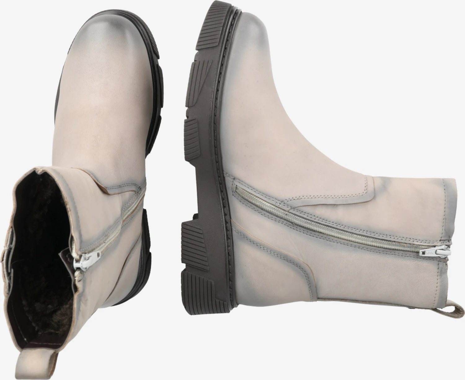 Bagatt Klassieke Enkellaarsjes Enkellaarsjes Edana Dames Stone Grey 4 Bagatt Klassieke Enkellaarsjes Enkellaarsjes Edana Dames Stone Grey - Afbeelding 2