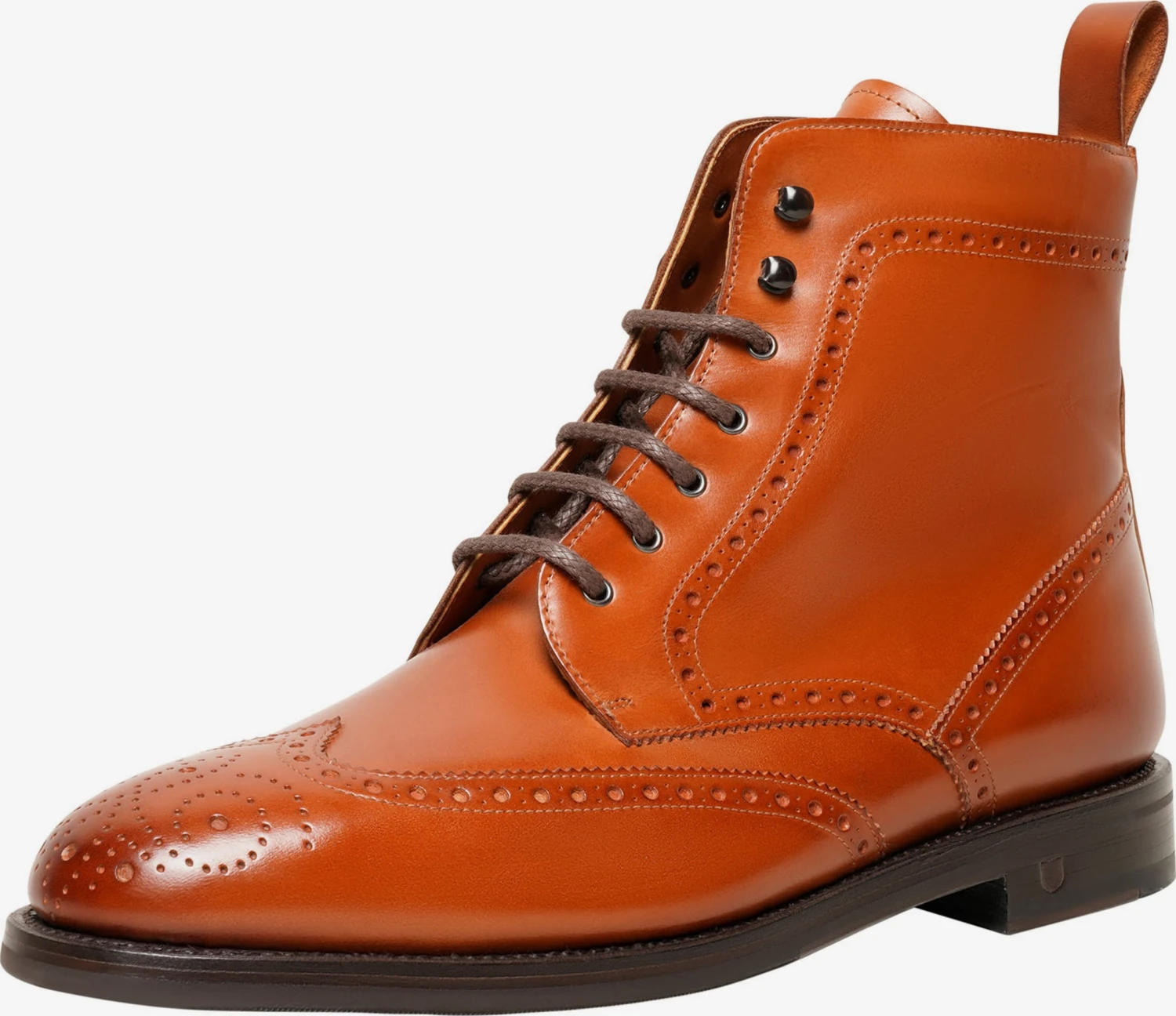 Boots & Laarzen Veterboots Winston FBDB Heren Cognac 3 Boots & Laarzen Veterboots Winston FBDB Heren Cognac