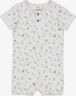 Wheat Bodys Rompertje/body Alfred Kinderen Taupe