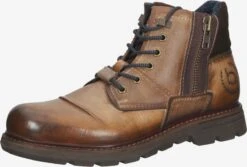 Bugatti Boots & Laarzen Veterboots Heren Kastanjebruin