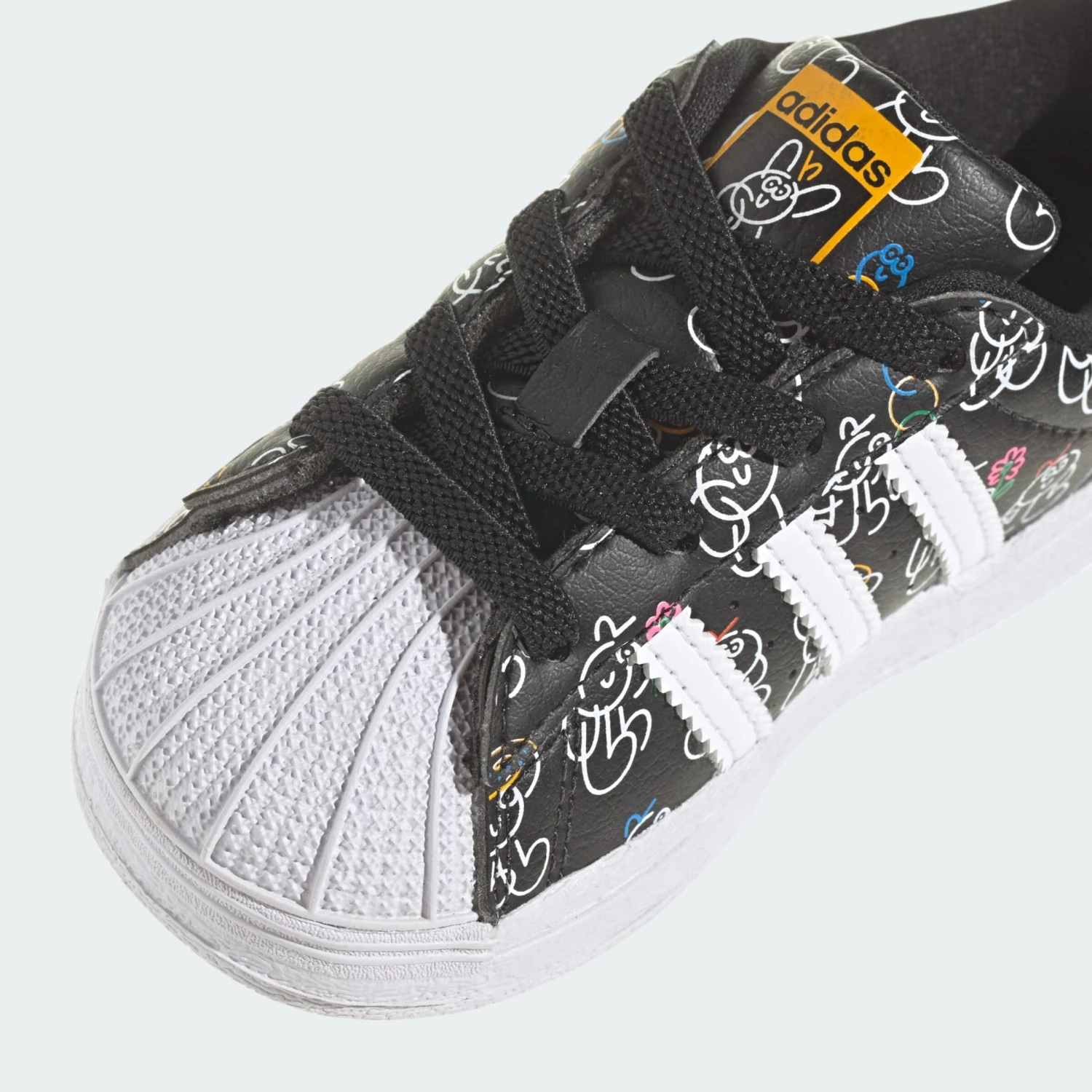 Adidas Originals Schoenen Sneakers James Jarvis Superstar Kinderen Zwart 6 Adidas Originals Schoenen Sneakers James Jarvis Superstar Kinderen Zwart - Afbeelding 4