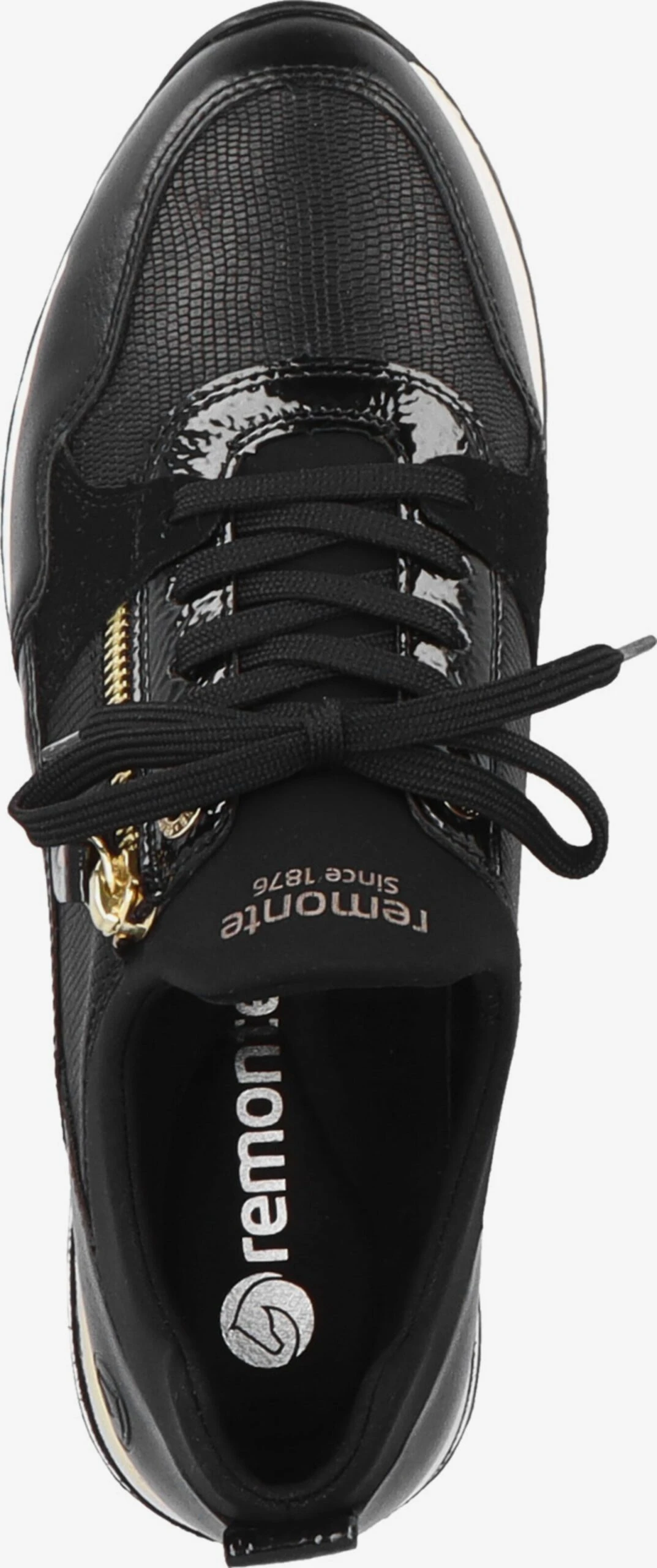 Remonte Running Sneakers Sneakers Laag Dames Zwart 5 Remonte Running Sneakers Sneakers Laag Dames Zwart - Afbeelding 3