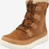 Sorel Laarzen Snowboots Joan Dames Karamel