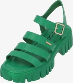 Sandalen Met Hak Muiltjes Tarla Dames Groen
