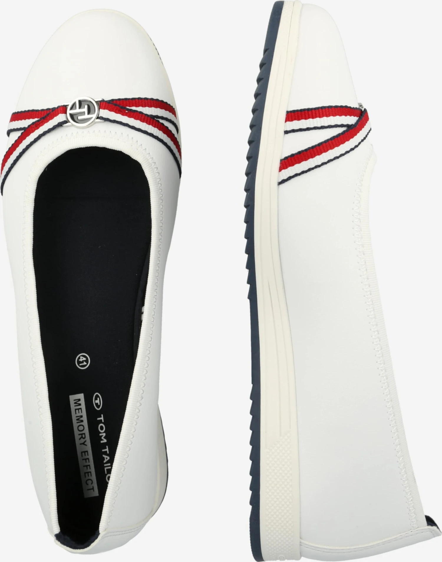 Tom Tailor Klassieke Ballerinas Ballerina Dames Wit 4 Tom Tailor Klassieke Ballerinas Ballerina Dames Wit - Afbeelding 2