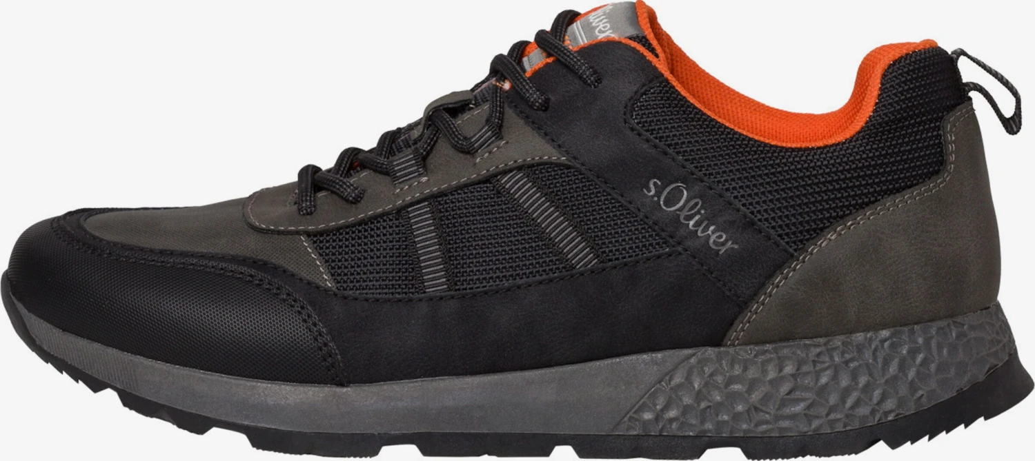 S.Oliver Fashion Sneakers Sneakers Laag Heren Zwart 6 S.Oliver Fashion Sneakers Sneakers Laag Heren Zwart - Afbeelding 4