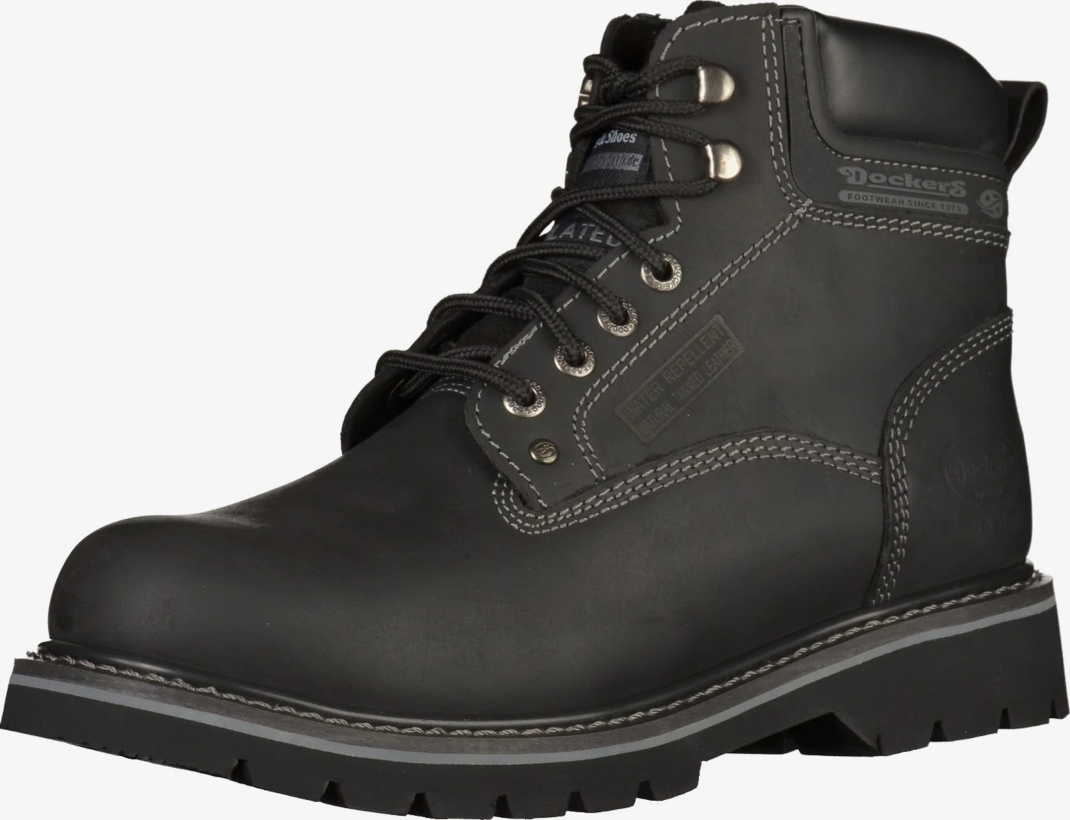 Dockers By Gerli Boots & Laarzen Veterboots Heren Zwart 3 Dockers By Gerli Boots & Laarzen Veterboots Heren Zwart