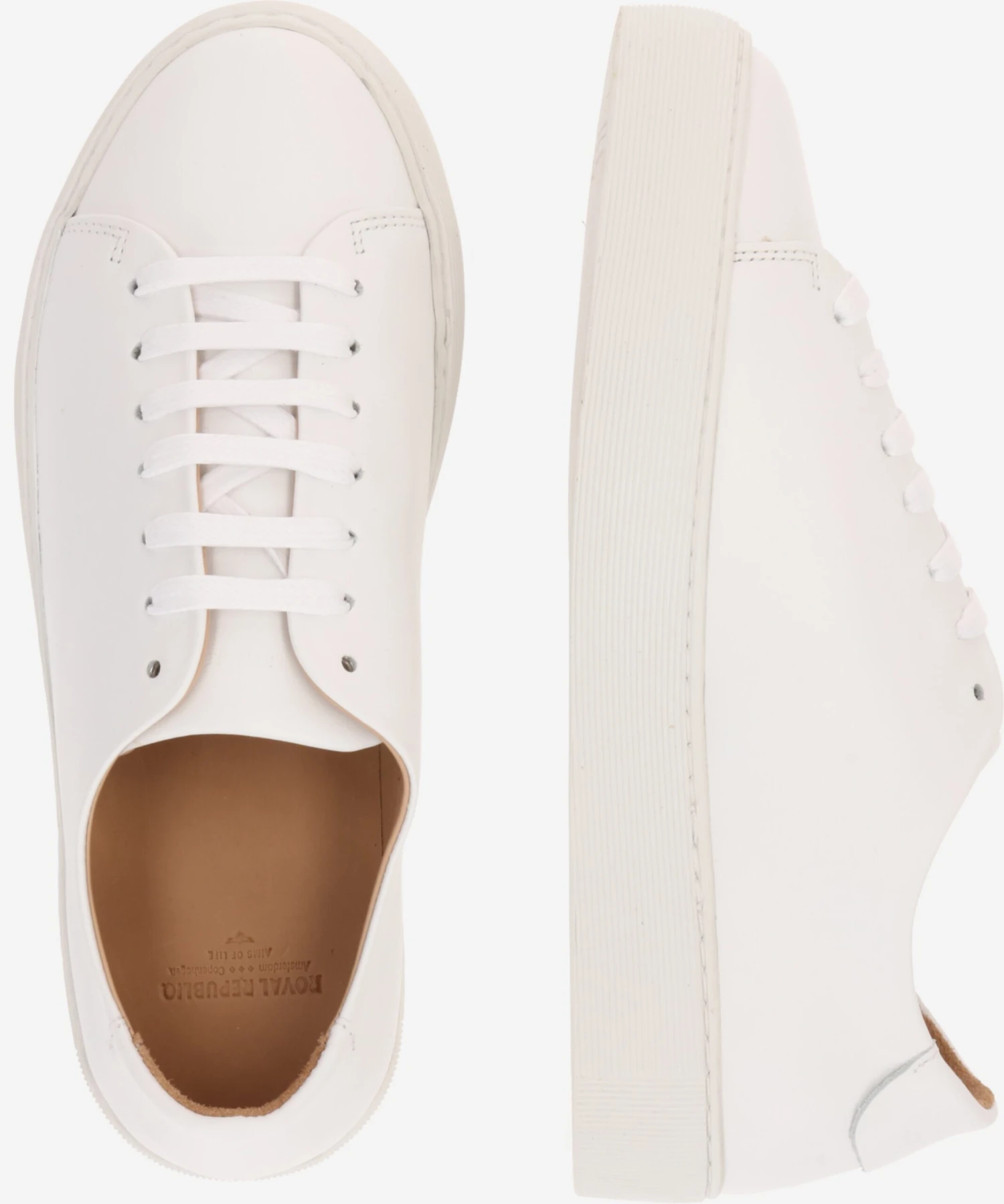 Royal RepubliQ Casual Sneakers Sneakers Laag Doric Bound Dames Wit 4 Royal RepubliQ Casual Sneakers Sneakers Laag Doric Bound Dames Wit - Afbeelding 2