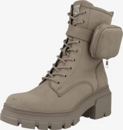 Dockers By Gerli Enkellaarsjes Veterlaarsjes Dames Bruin