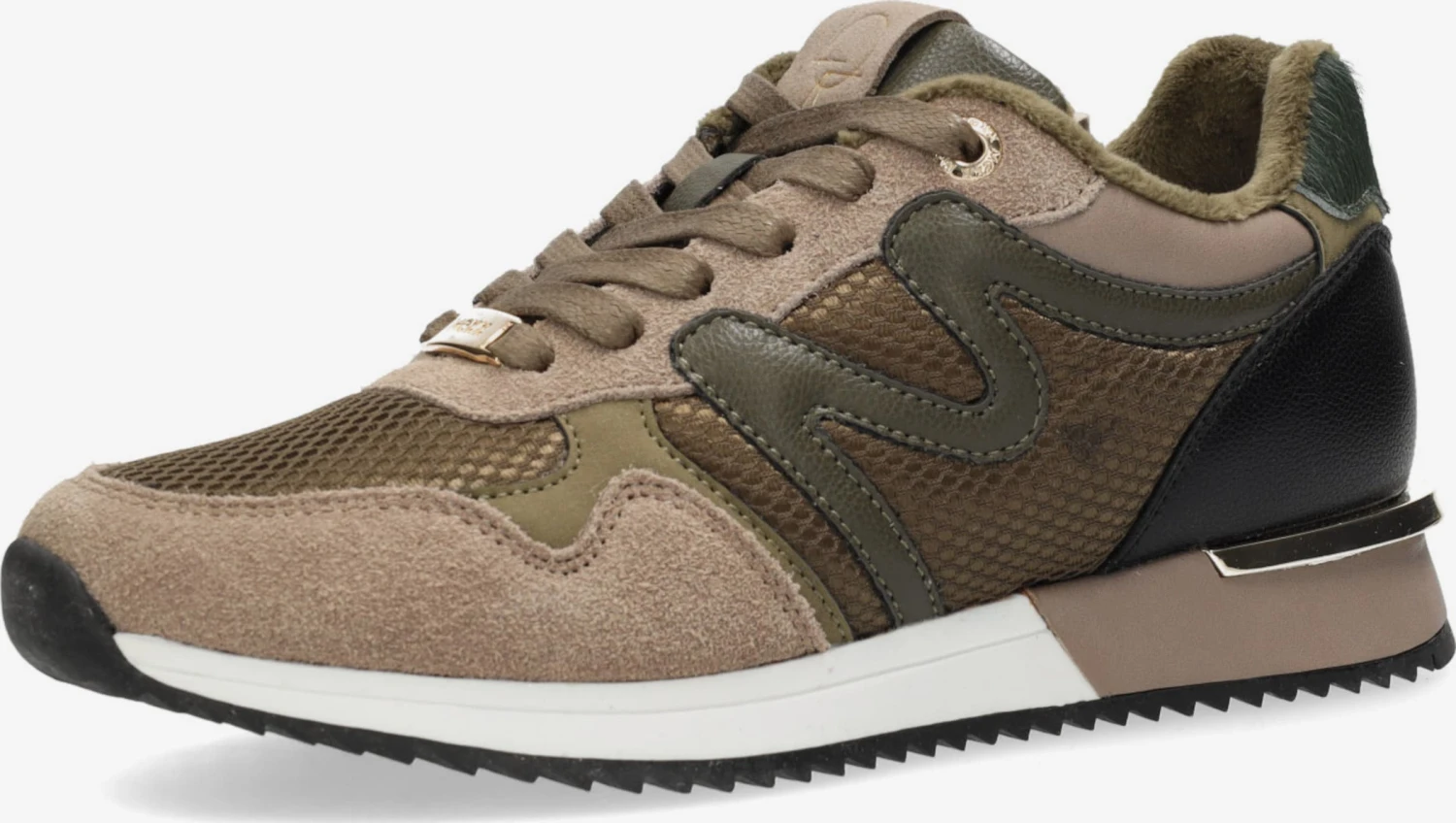 MEXX Casual Sneakers Sneakers Laag Kate Dames Olijfgroen 3 MEXX Casual Sneakers Sneakers Laag Kate Dames Olijfgroen