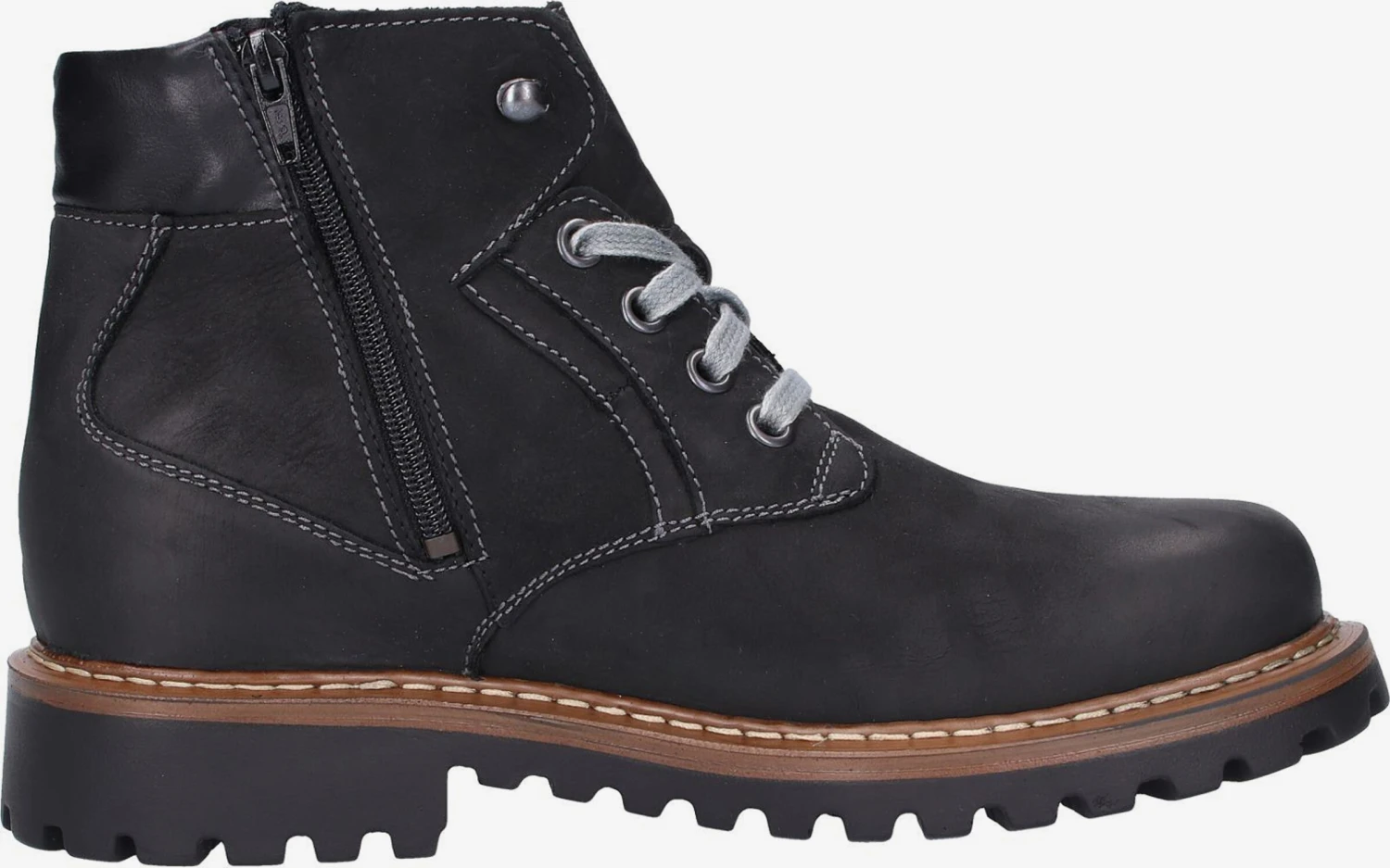 Josef Seibel Boots & Laarzen Veterboots Chance Heren Zwart 6 Josef Seibel Boots & Laarzen Veterboots Chance Heren Zwart - Afbeelding 4