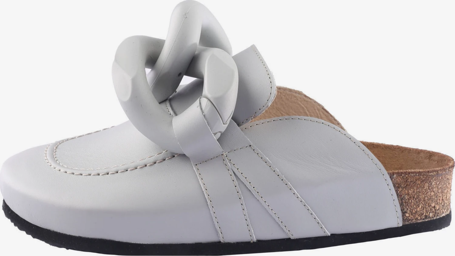 Sandalen Met Hak Muiltjes Obasere Dames Lichtgrijs 6 Sandalen Met Hak Muiltjes Obasere Dames Lichtgrijs - Afbeelding 4