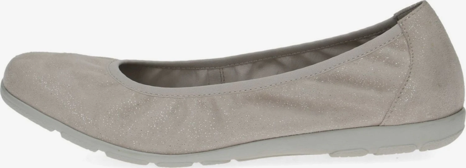 Caprice Klassieke Ballerinas Ballerina Dames Taupe 4 Caprice Klassieke Ballerinas Ballerina Dames Taupe - Afbeelding 2