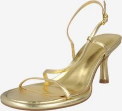 Ted Baker Sandalen Met Hak Sandaal Myloh Dames Goud