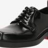 Hugo Casual Veterschoenen Veterschoen Iker Heren Zwart -Hummel Winkel 278f59f766bb5dcd83e812594a356469