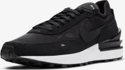 Nike Sportswear Running Sneakers Sneakers Laag WAFFLE ONE Heren Zwart