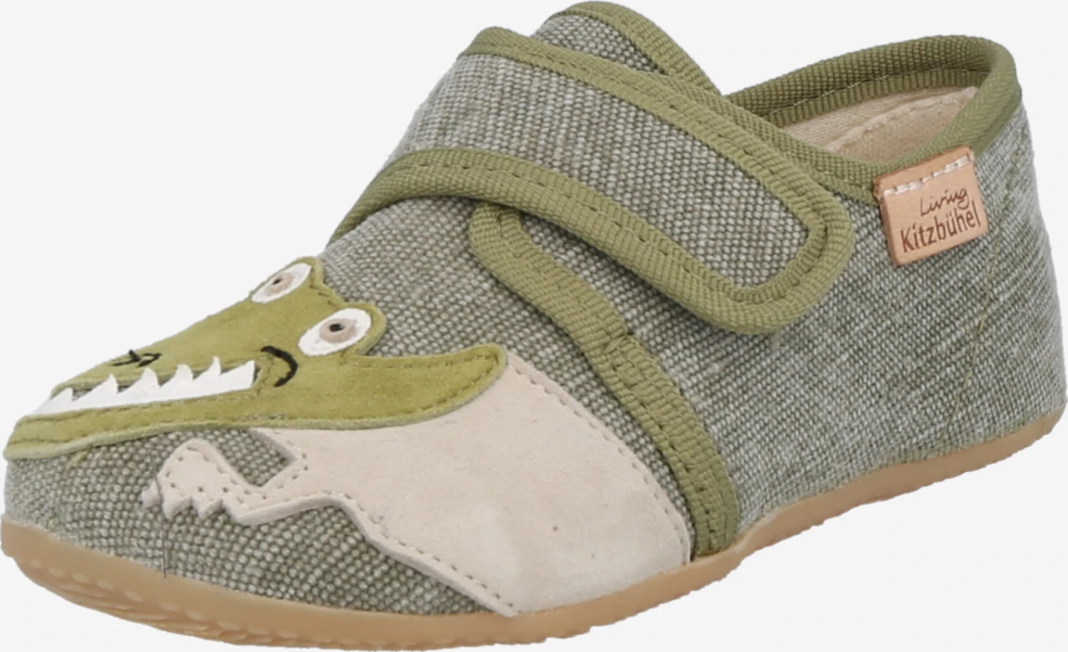 Living Kitzbühel Pantoffels Huisschoenen Kinderen Kaki 3 Living Kitzbühel Pantoffels Huisschoenen Kinderen Kaki