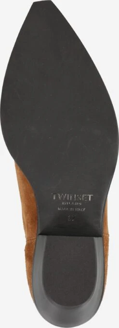 TWINSET Boots Cowboylaarzen STIVALE Dames Bruin 7 TWINSET Boots Cowboylaarzen STIVALE Dames Bruin -Hummel Winkel 2afdaf8692fe9eea864ff07acde3cc9d