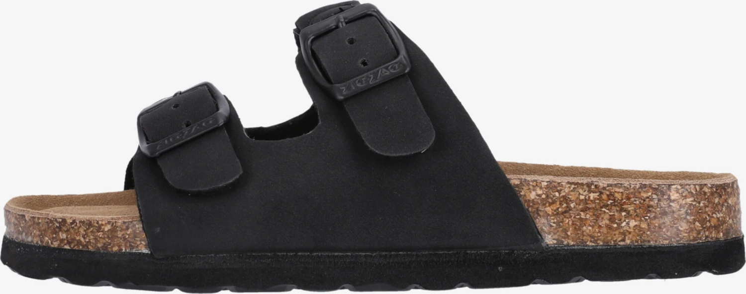 ZigZag Pantoffels Huisschoenen Brinta Kinderen Zwart 4 ZigZag Pantoffels Huisschoenen Brinta Kinderen Zwart - Afbeelding 2