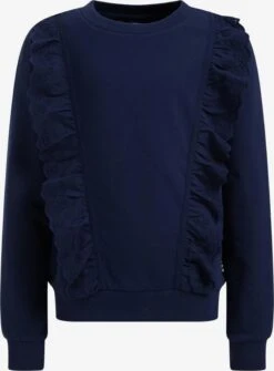 WE FASHION Sweatwear Sweatshirt Kinderen Donkerblauw